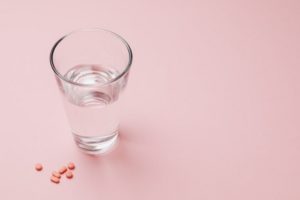 glass of water